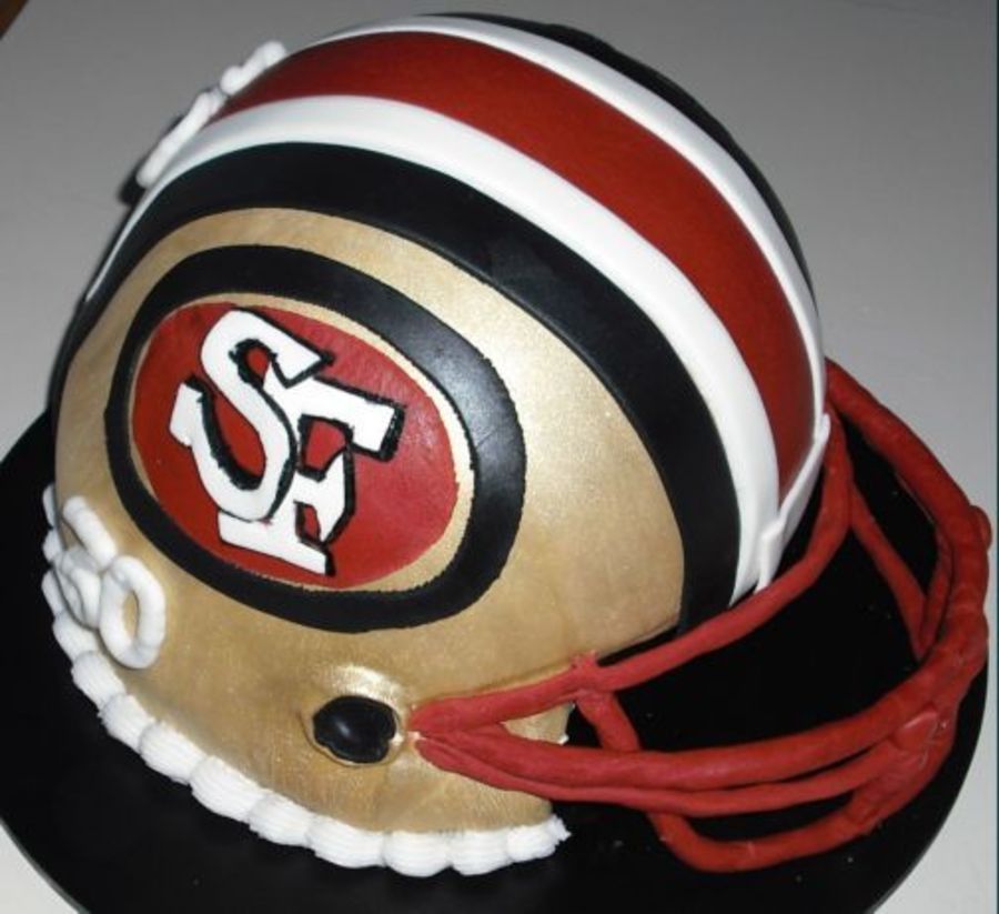 Poor logo reproduction - San Francisco 49ers wedding cake fail