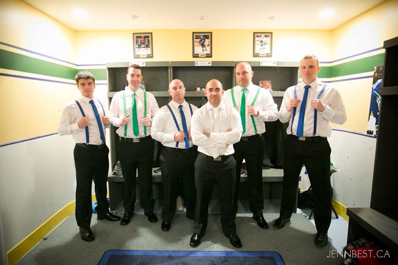 Vancouver Canucks Groomsmen