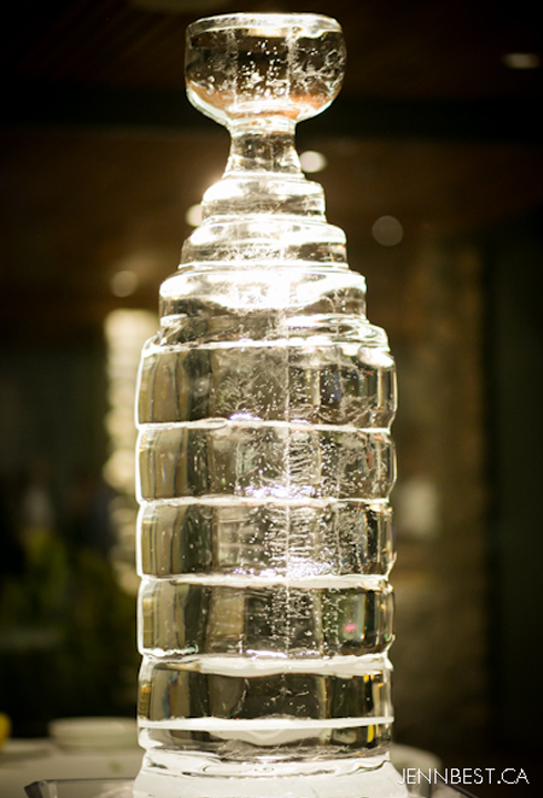 Stanley Cup Ice Sculpture