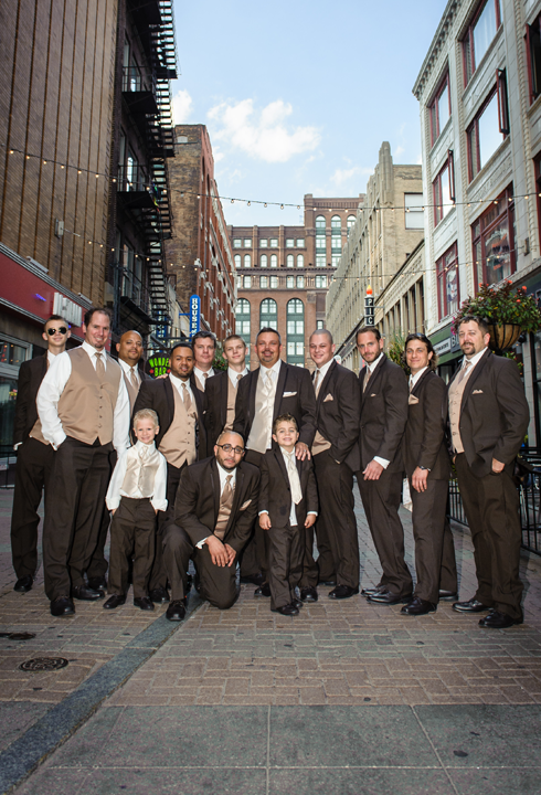 Browns Groomsmen in Cleveland, OH