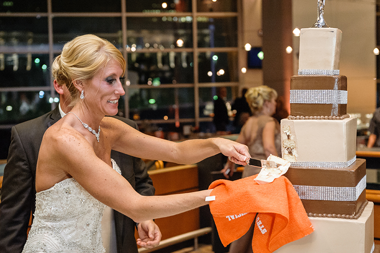 Cutting the Wedding Cake