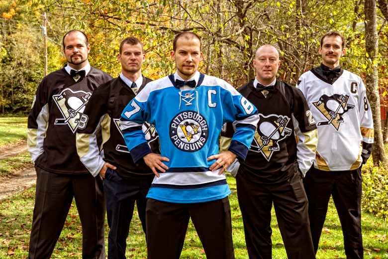 Hockey Wedding Groomsmen