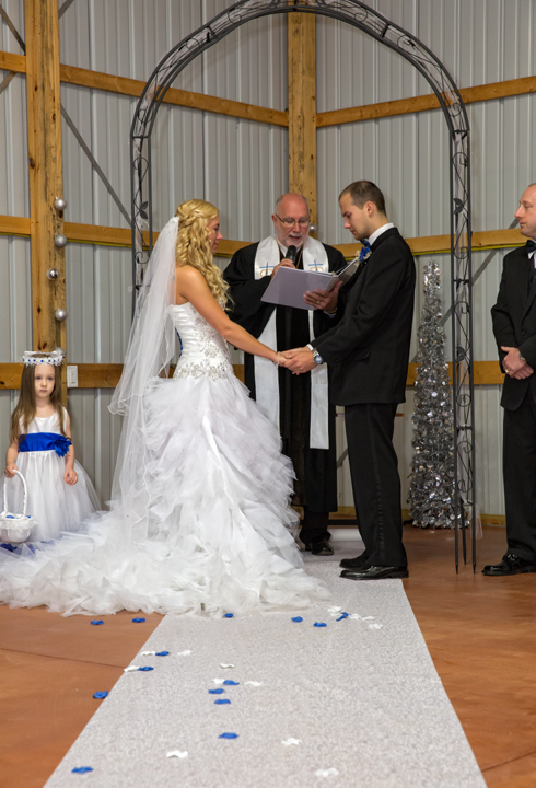 Hockey Wedding Bride